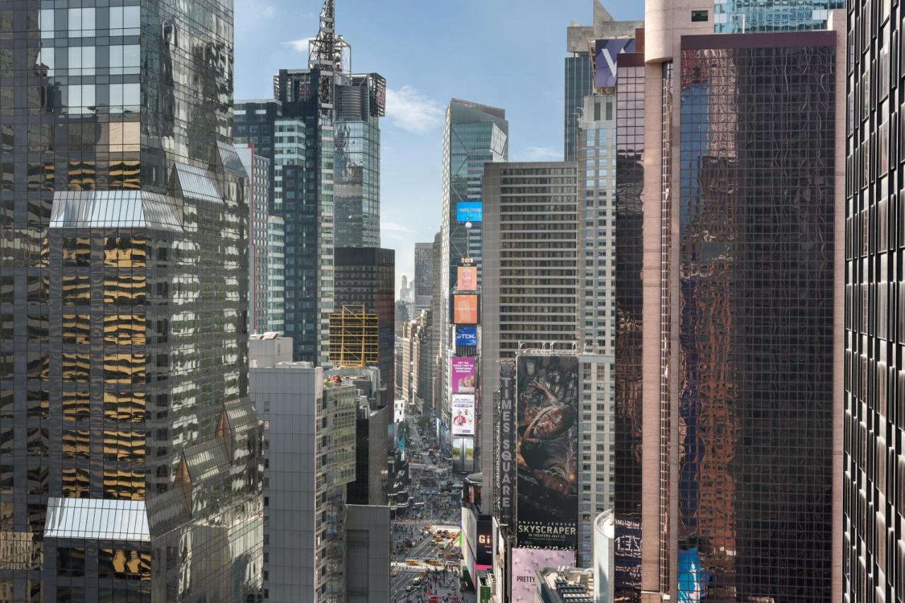 Social Premier Times Square Kamer met Kingsize Bed - Uitzicht op de Ball Drop