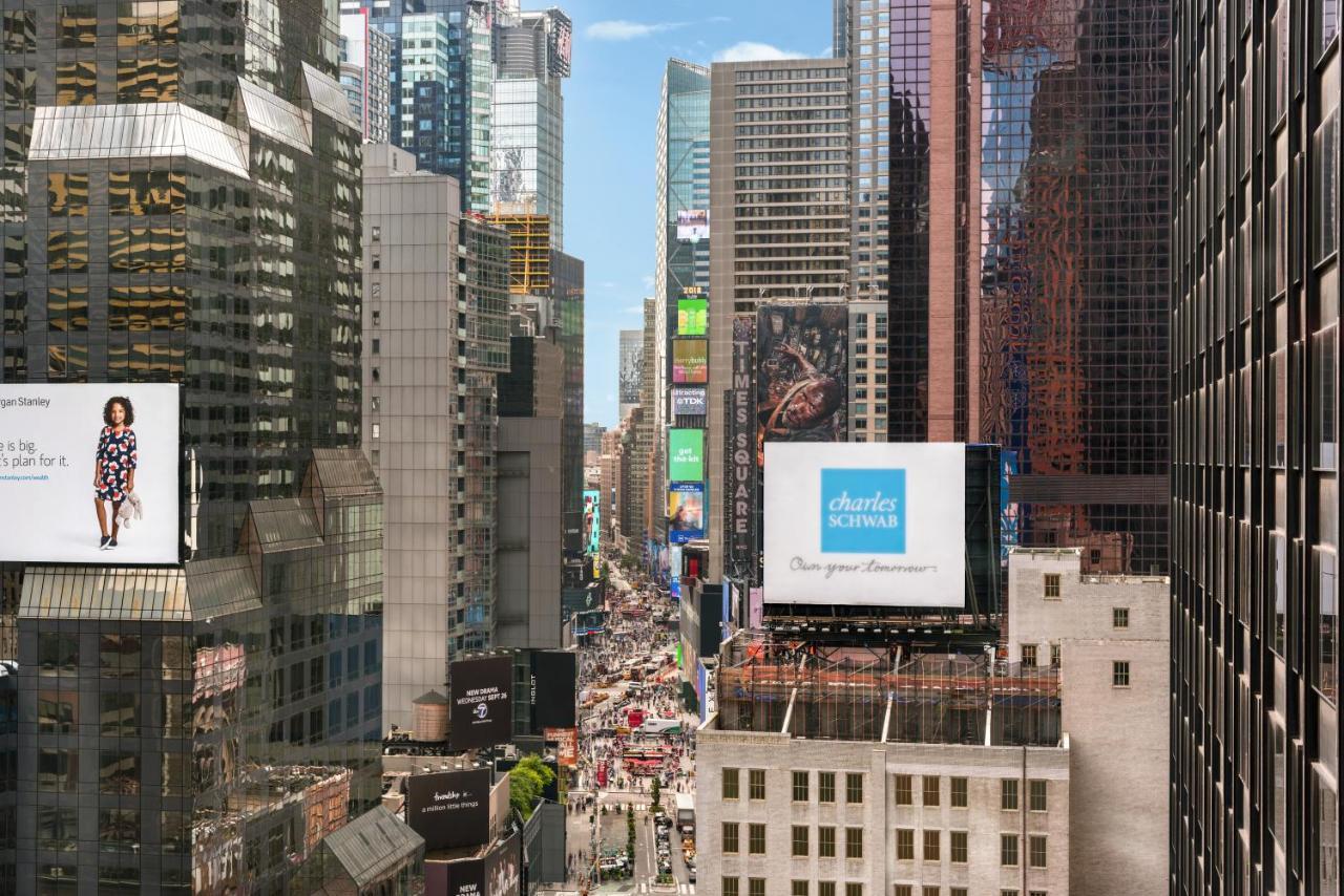 Social Deluxe Times Square Kamer met Kingsize Bed - Uitzicht op de Ball Drop